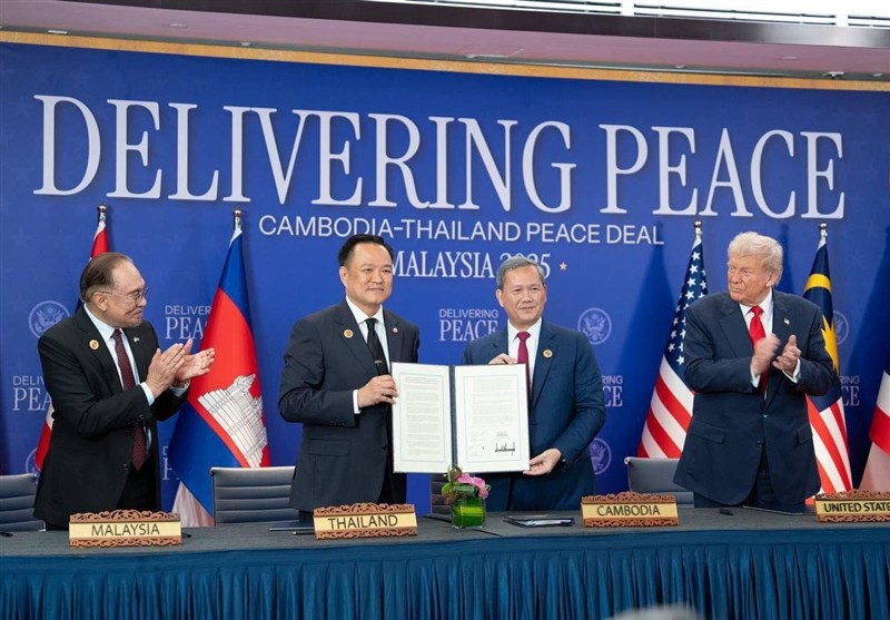 تایلند و کامبوج توافق آتش بس جامعی را امضا کردند